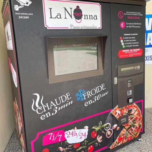 affichage machine à pizza la nonna